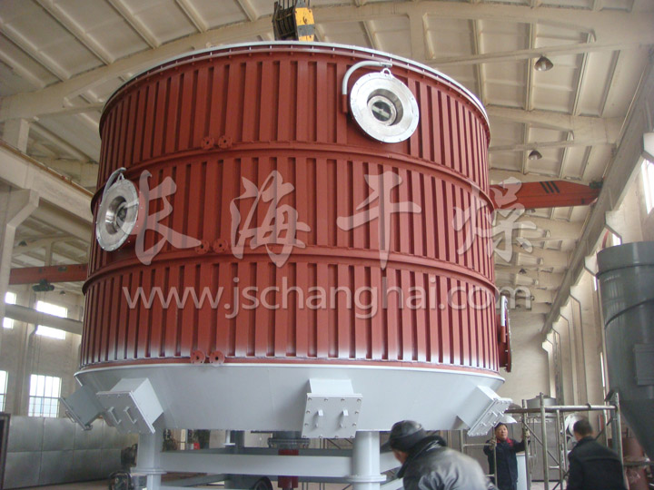 氯化鉀專用盤式連續干燥機